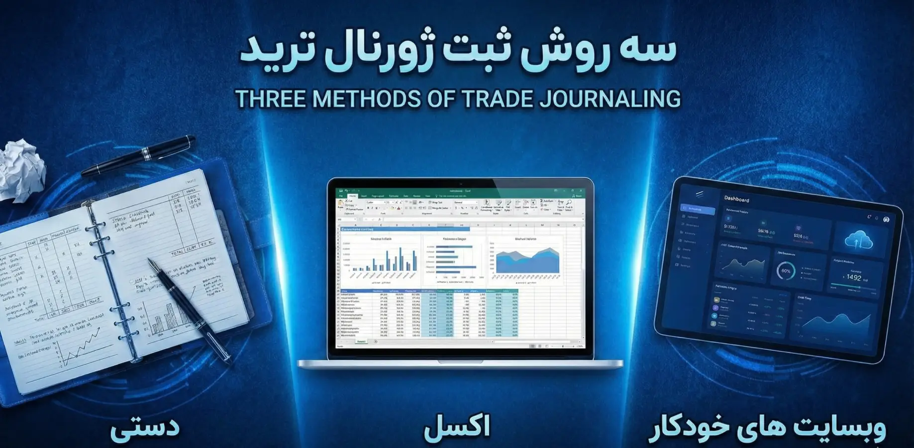 سه روش ثبت ژورنال ترید